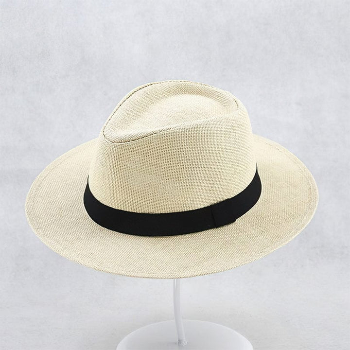 Men’s Classic Panama Hat Handmade Straw Summer Hat