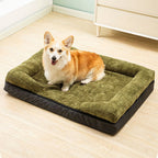 Orthopedic Dog Bed with Raised Edges Washable Pet Cushion