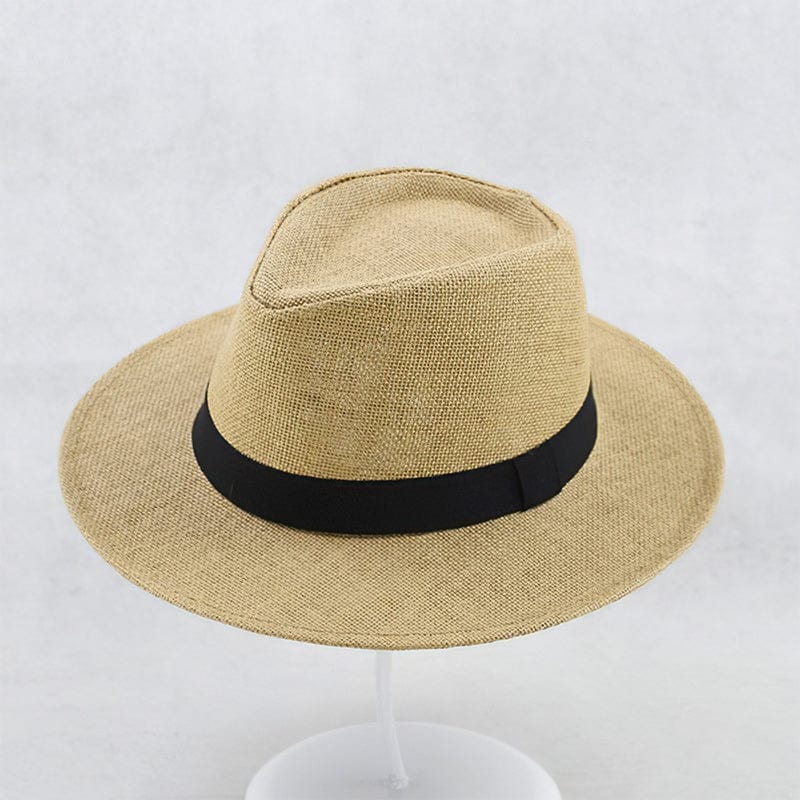 Men’s Classic Panama Hat Handmade Straw Summer Hat