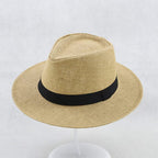 Men’s Classic Panama Hat Handmade Straw Summer Hat