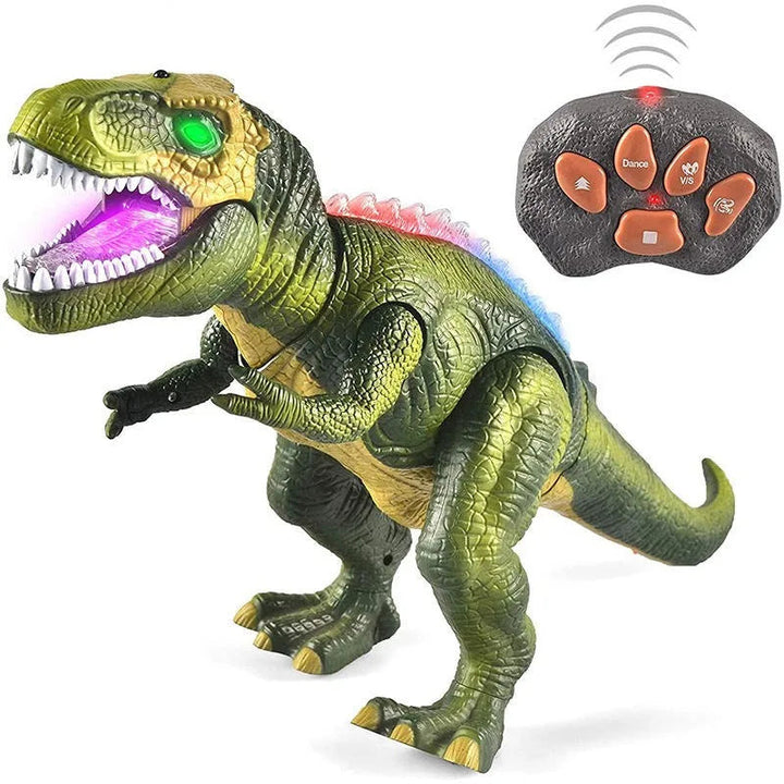 Remote Control T-Rex Dinosaur Toy with Lights Sound Kids Play