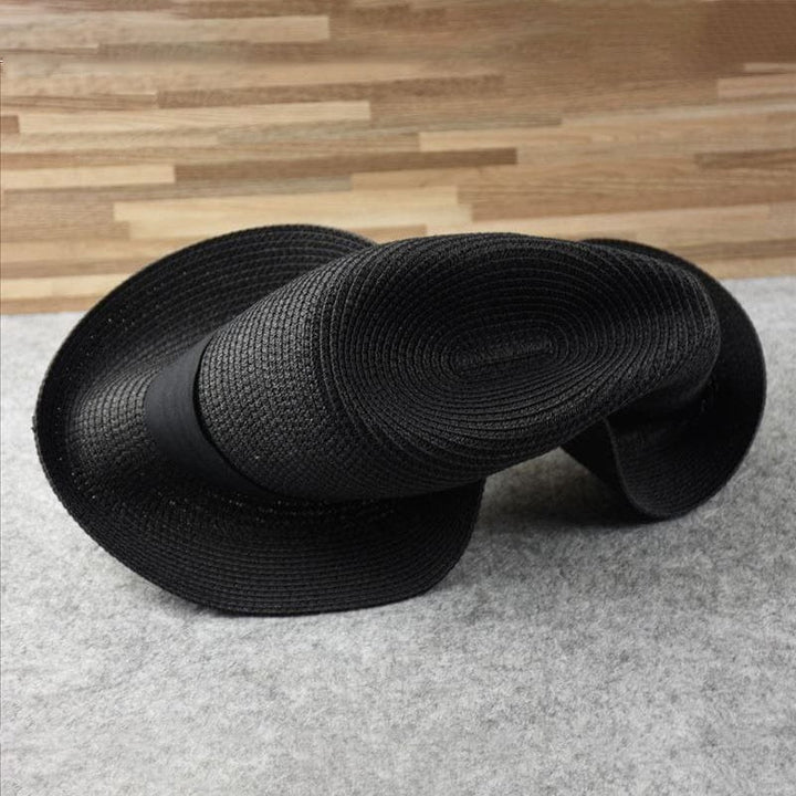 Men’s Classic Panama Hat Handmade Straw Summer Hat