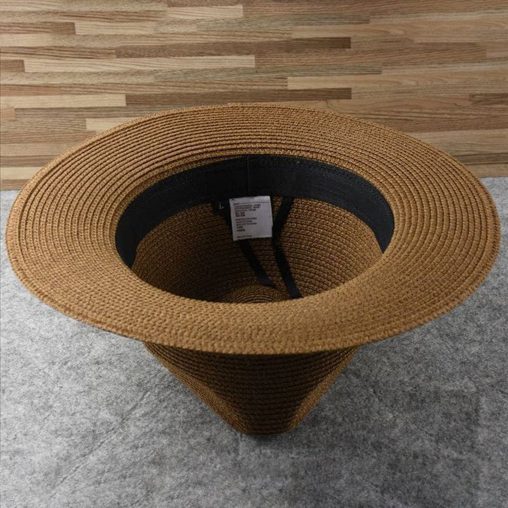 Men’s Classic Panama Hat Handmade Straw Summer Hat