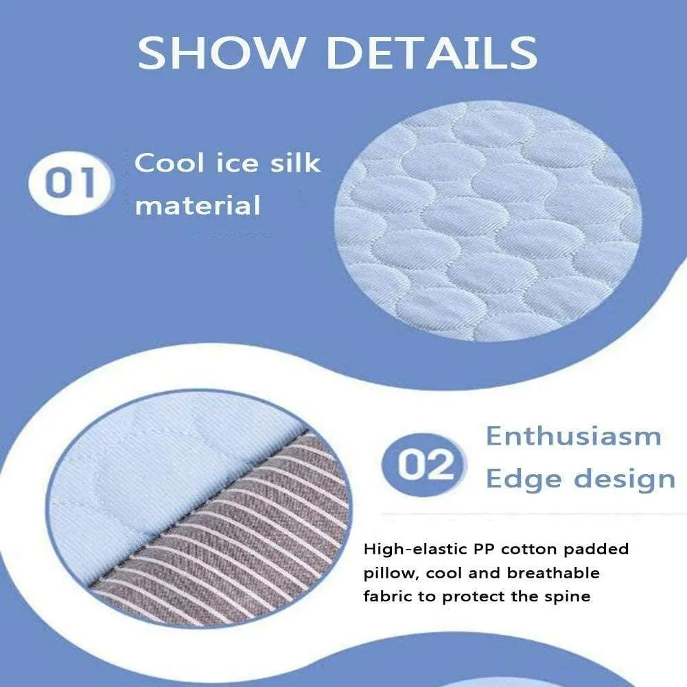 Cooling Pet Bed Mat Breathable Summer Pad for Dogs Cats