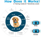 Ultrasonic Anti Bark Dog Collar Adjustable Training Device