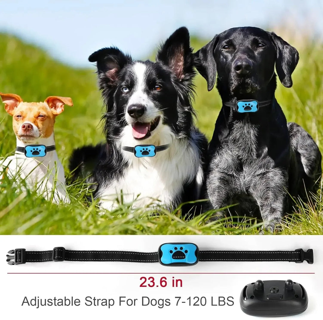 Ultrasonic Anti Bark Dog Collar Adjustable Training Device