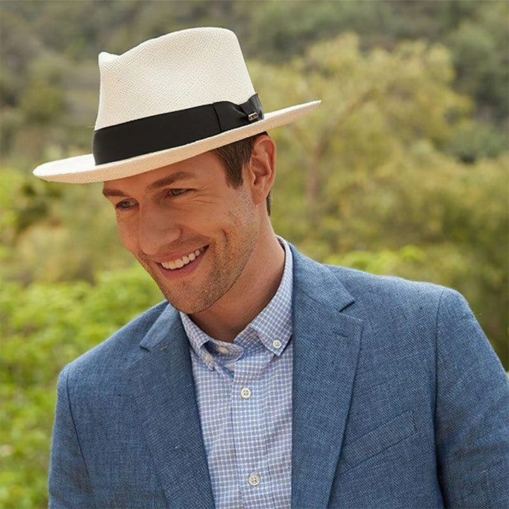Men’s Classic Panama Hat Handmade Straw Summer Hat