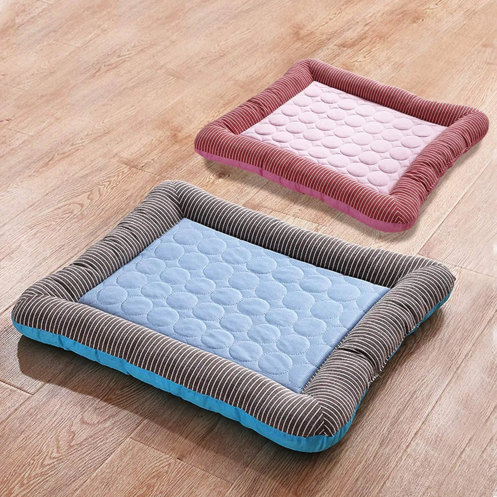 Cooling Pet Bed Mat Breathable Summer Pad for Dogs Cats