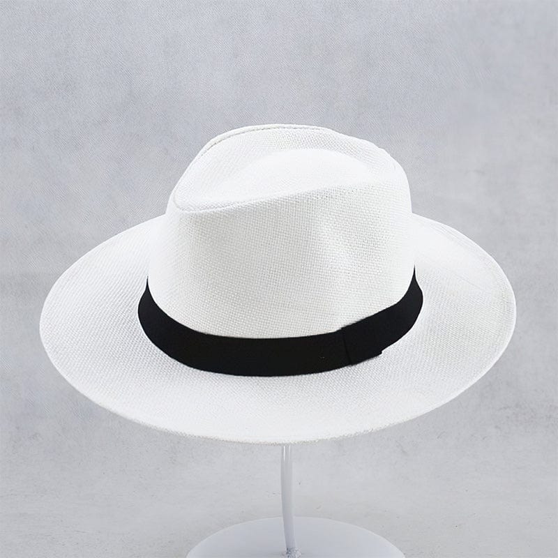 Men’s Classic Panama Hat Handmade Straw Summer Hat