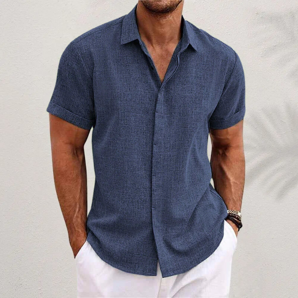 Men's Short Sleeve Casual Shirt Summer Shirt