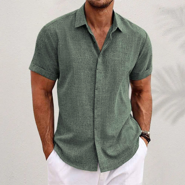 Men's Short Sleeve Casual Shirt Summer Shirt