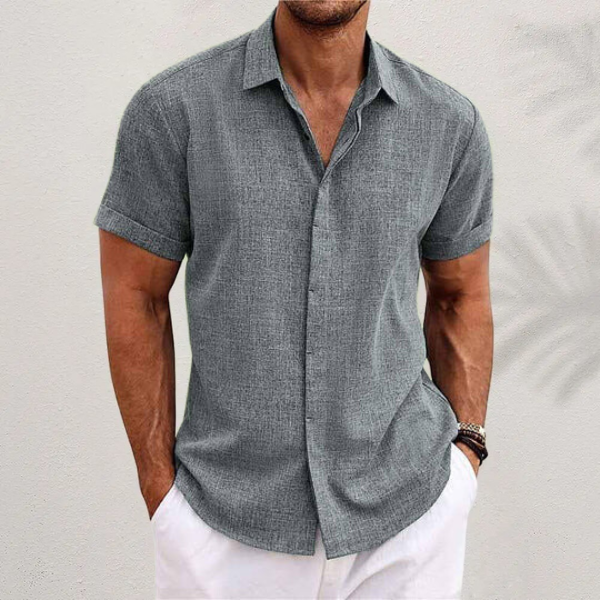 Men's Short Sleeve Casual Shirt Summer Shirt