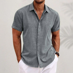 Men's Short Sleeve Casual Shirt Summer Shirt