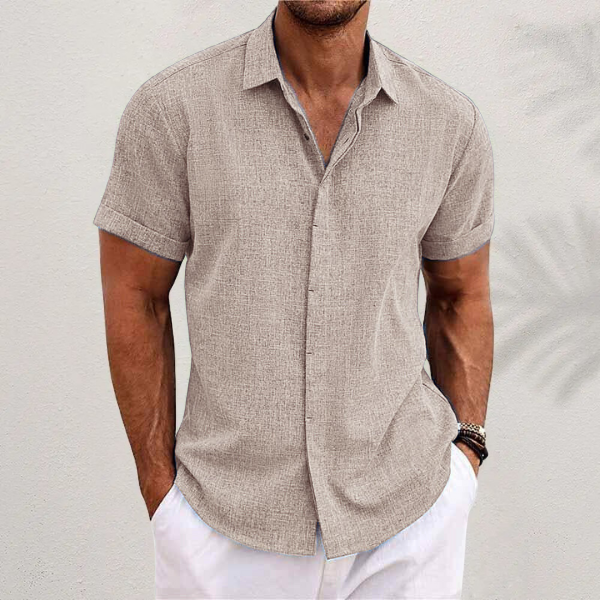 Men's Short Sleeve Casual Shirt Summer Shirt