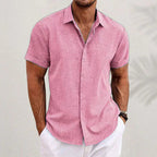 Men's Short Sleeve Casual Shirt Summer Shirt