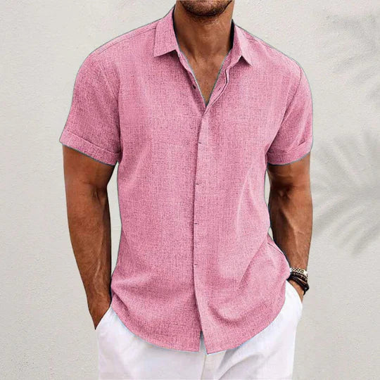 Men's Short Sleeve Casual Shirt Summer Shirt