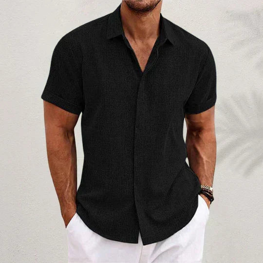 Men's Short Sleeve Casual Shirt Summer Shirt