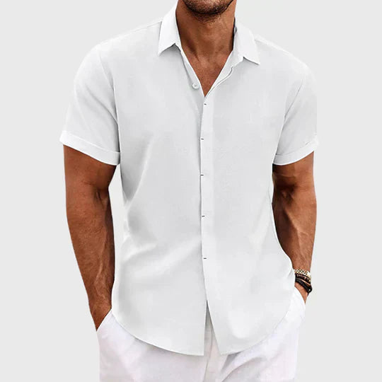 Men's Short Sleeve Casual Shirt Summer Shirt