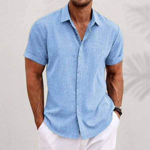 Men's Short Sleeve Casual Shirt Summer Shirt