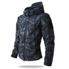 Men’s Tactical Waterproof Jacket Hooded Outdoor Hiking Coat