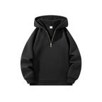 Men’s Half Zip Hoodie Pullover Sweatshirt Casual Hooded Jacket