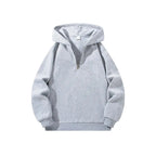 Men’s Half Zip Hoodie Pullover Sweatshirt Casual Hooded Jacket