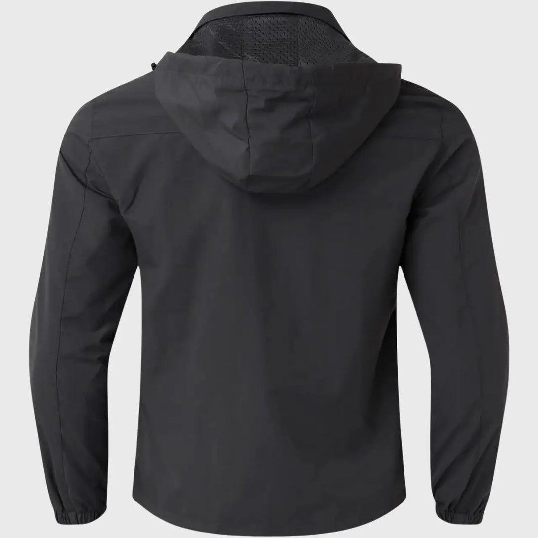 Waterproof Jacket with Adjustable Hood for men