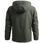 Men’s Waterproof Hooded Jacket Lightweight Windbreaker Coat