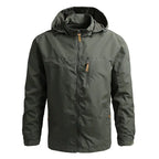 Men’s Waterproof Hooded Jacket Lightweight Windbreaker Coat