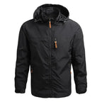 Men’s Waterproof Hooded Jacket Lightweight Windbreaker Coat