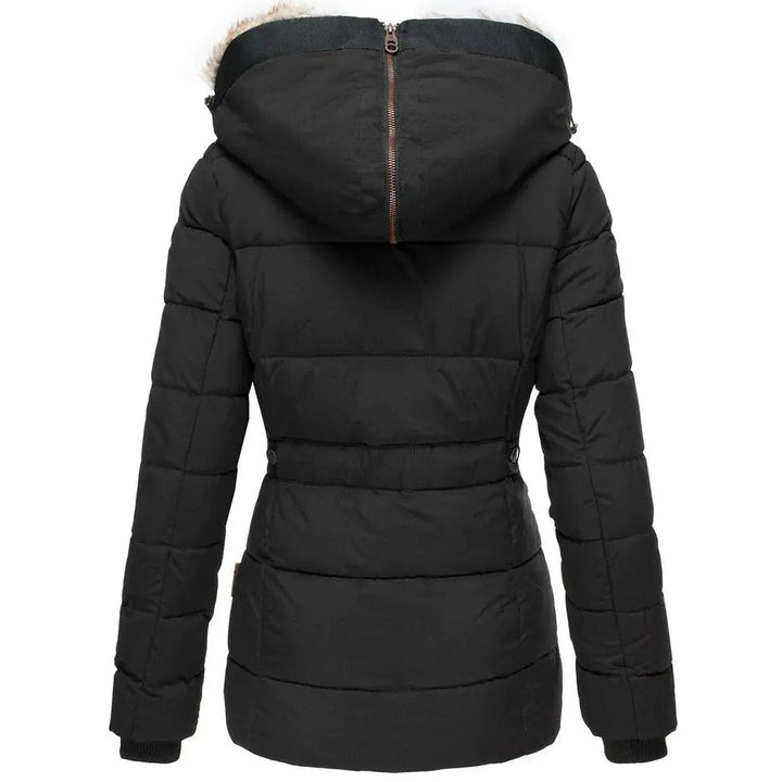Women's Winter Coat with Removable Hood