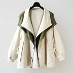 Women’s Lightweight Rain Jacket Hooded Casual Windbreaker Coat