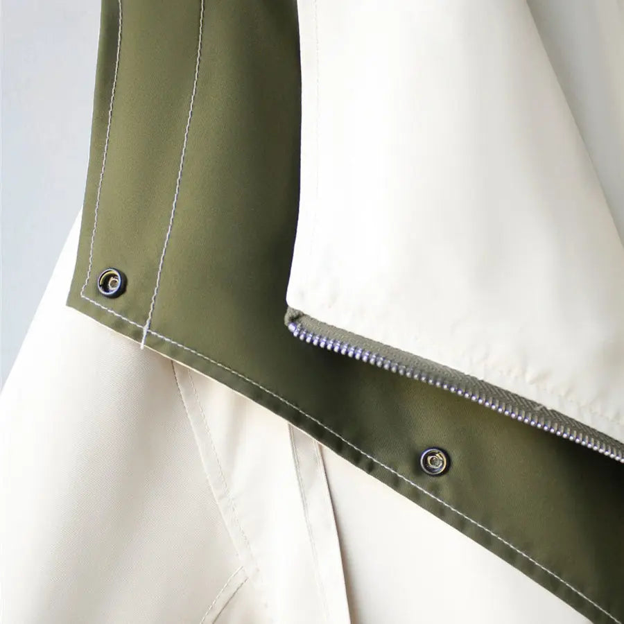 Women’s Lightweight Rain Jacket Hooded Casual Windbreaker Coat