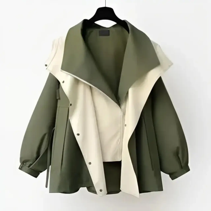 Stylish Slim Fit Rain Jacket for Women