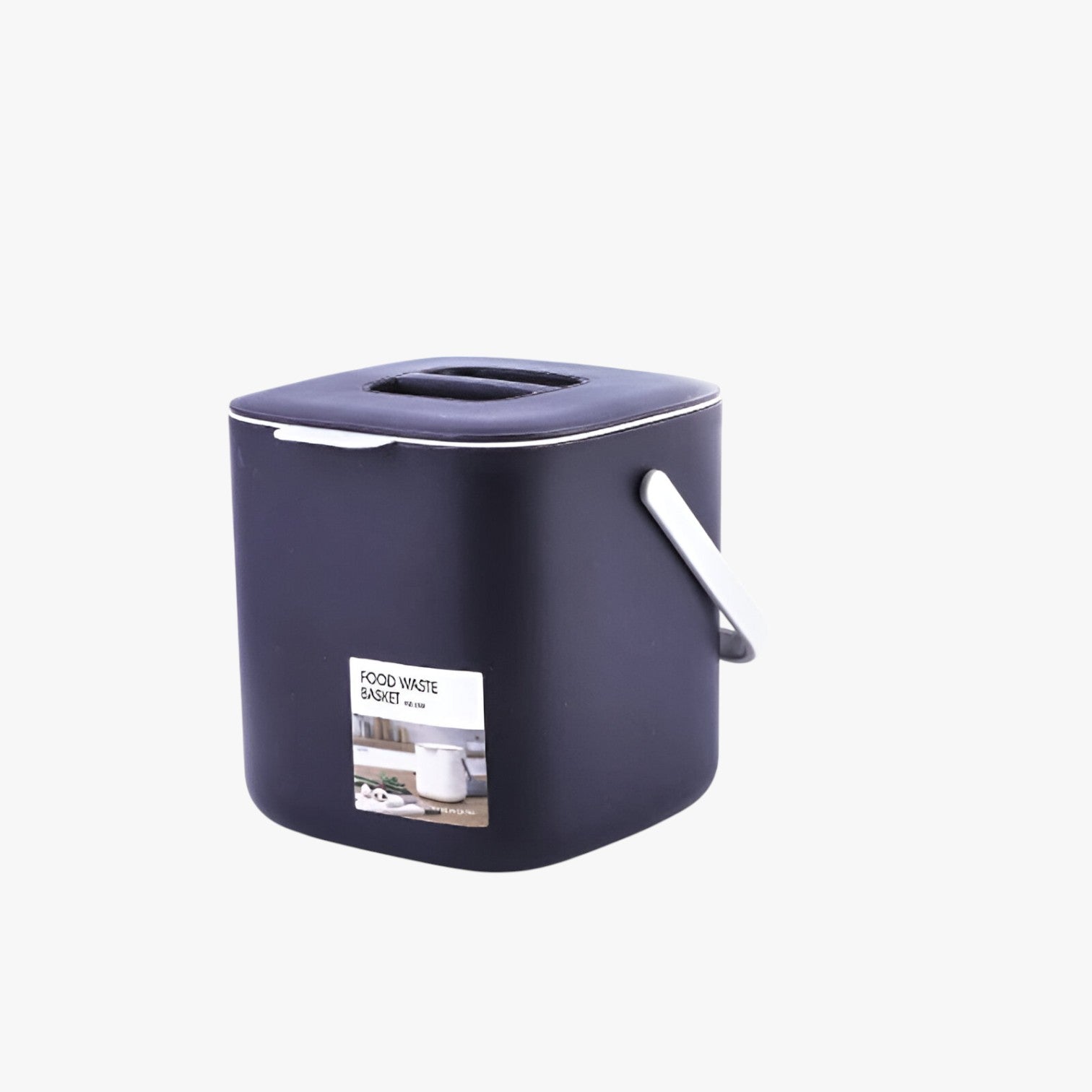 Kitchen Compost Bin with Lid Countertop Food Waste Container
