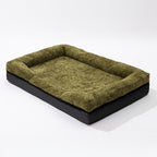 Orthopedic Dog Bed with Raised Edges Washable Pet Cushion
