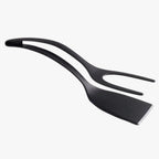 2-in-1 Silicone Spatula Tongs Non-Stick Cooking Utensil Tool