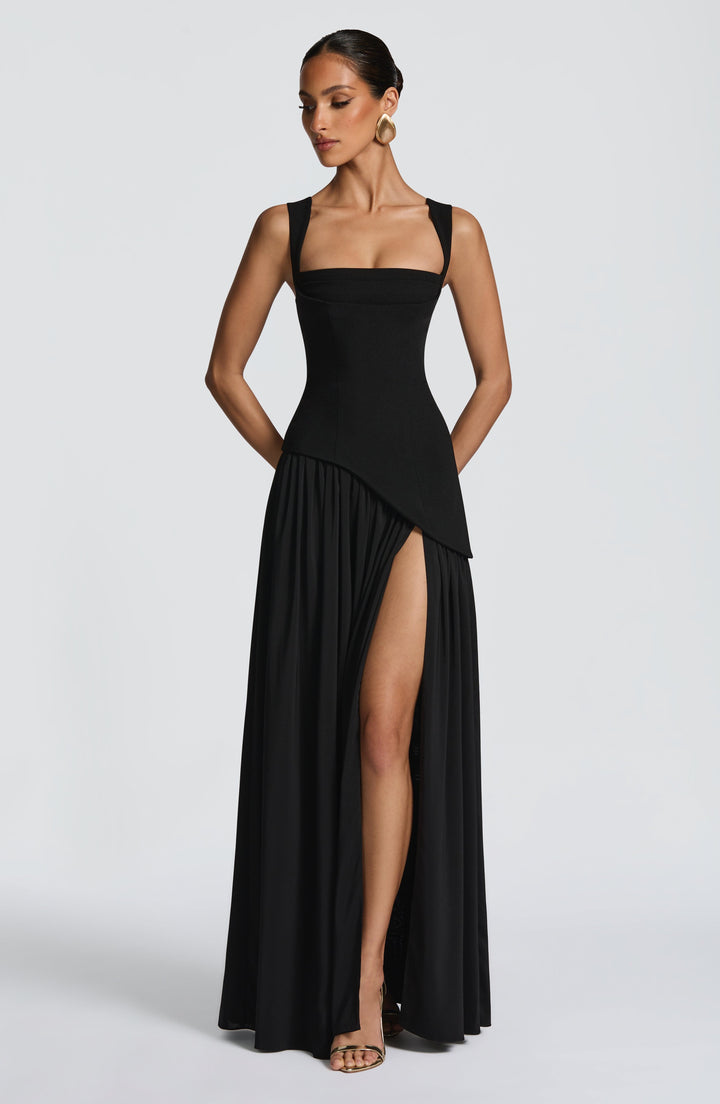 Women Maxi Dress Satin Evening Formal Gown