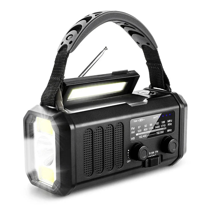 Emergency Radio Solar USB Charging