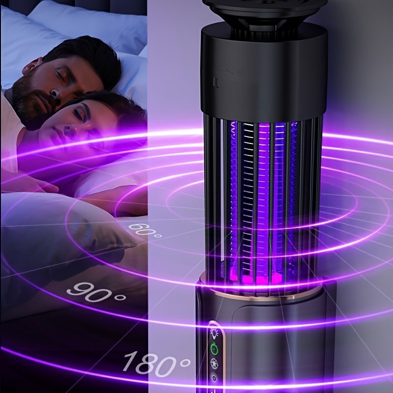 Mosquito Trap Lamp USB Rechargeable Dual Light Modes