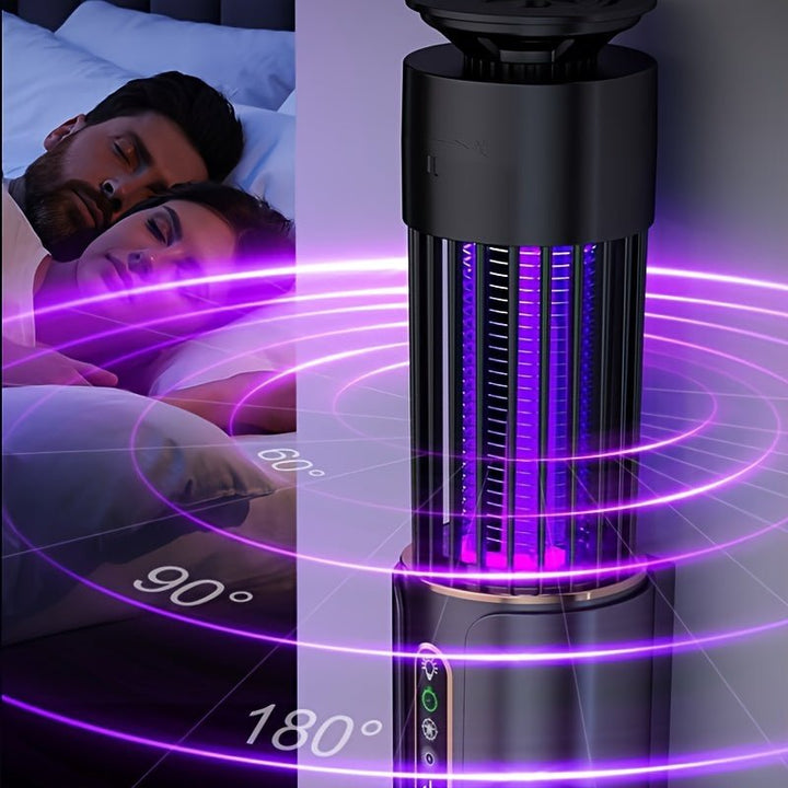 Mosquito Trap Lamp USB Rechargeable Dual Light Modes