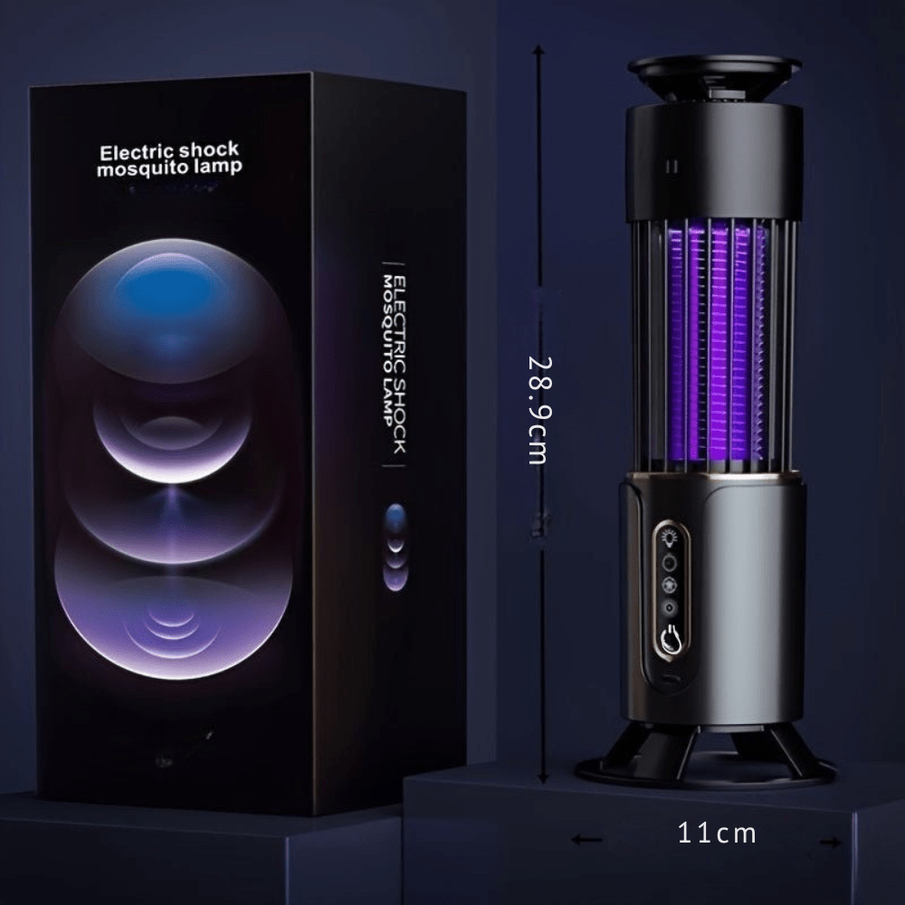 Mosquito Trap Lamp USB Rechargeable Dual Light Modes