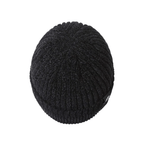 Men’s Fleece-Lined Knit Winter Hat with Ear Flaps