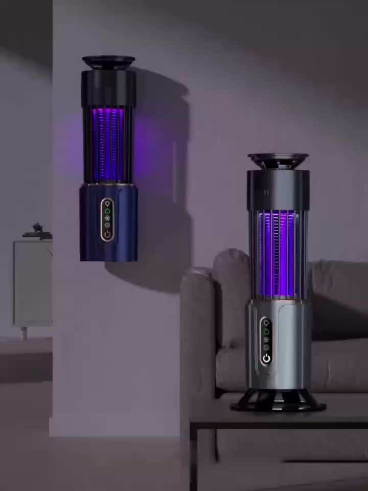 Mosquito Trap Lamp USB Rechargeable Dual Light Modes