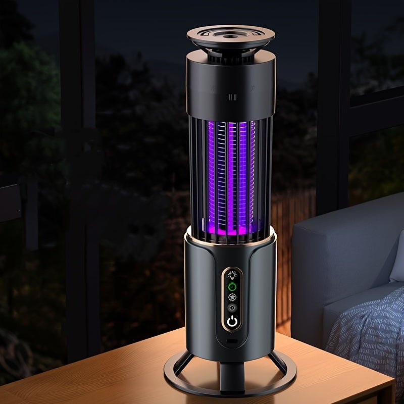 USB Rechargeable Mosquito Trap UV Lamp Portable Bug Zapper