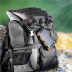10000mAh Solar Power Bank Dual USB Outdoor Charger with Light