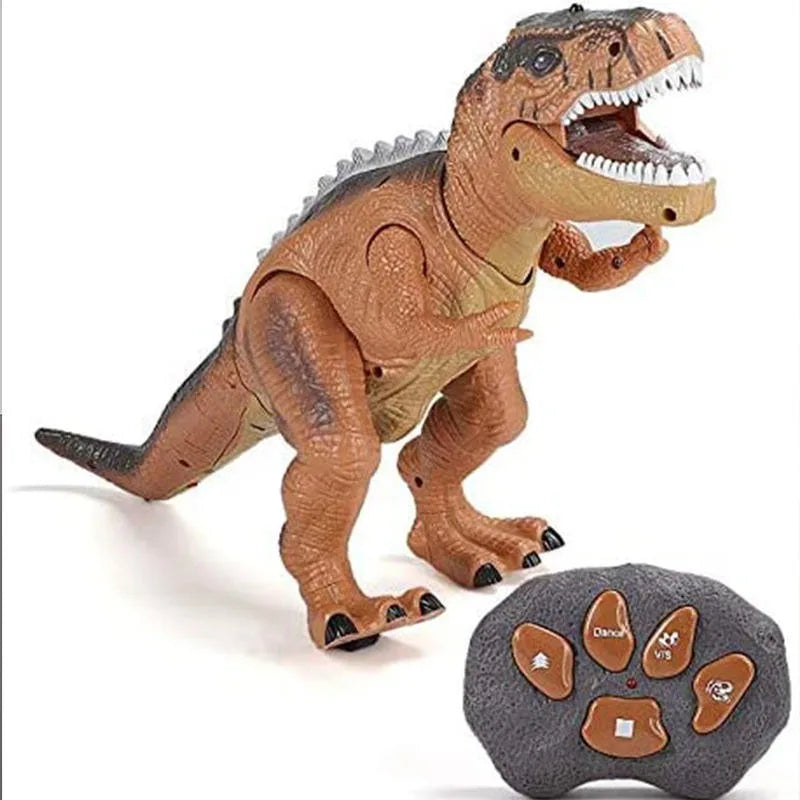 Remote Control T-Rex Dinosaur Toy with Lights Sound Kids Play