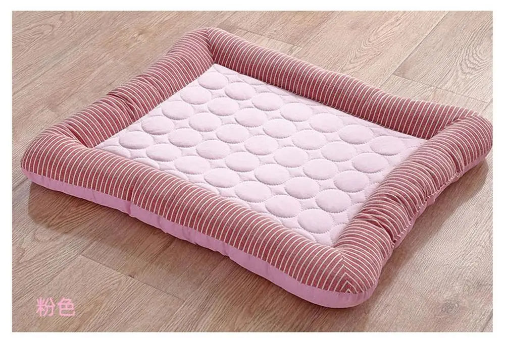 Cooling Pet Bed Mat Breathable Summer Pad for Dogs Cats